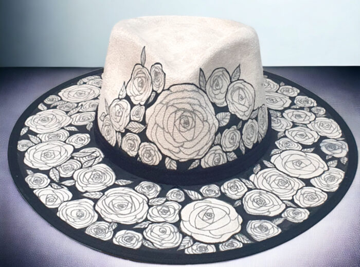 White Rosses Hat