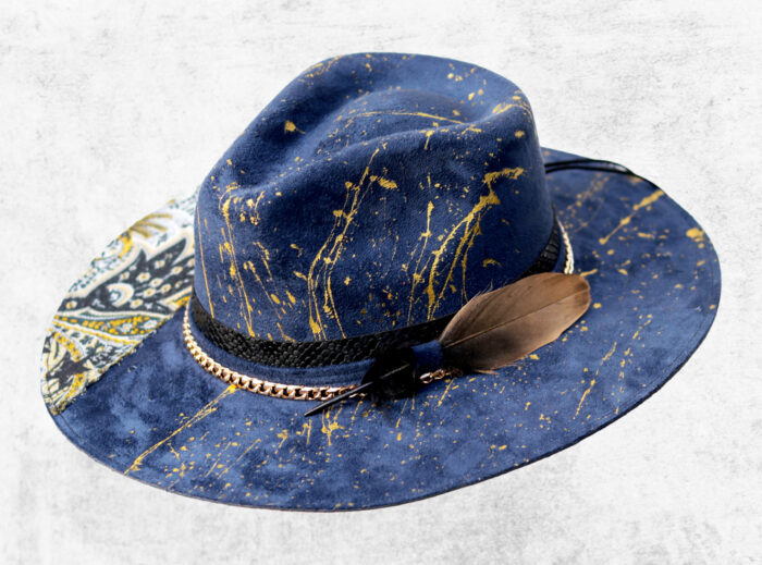 Blue Gold Hat - Image 3