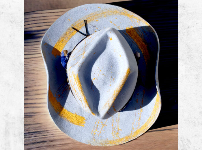 Blue Gold Cowboy - 57cm - Image 5