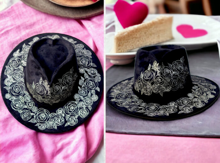 Black Rosses Hat - Image 3