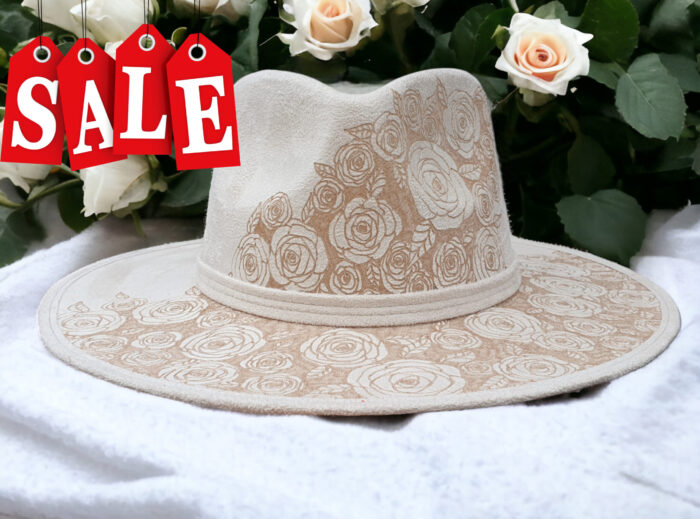White Roses Hat