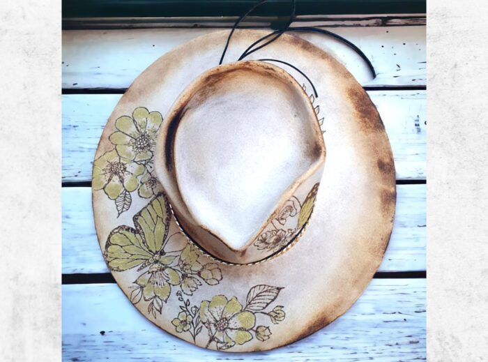 Butterfly Flowers Hat - 55cm - Image 5