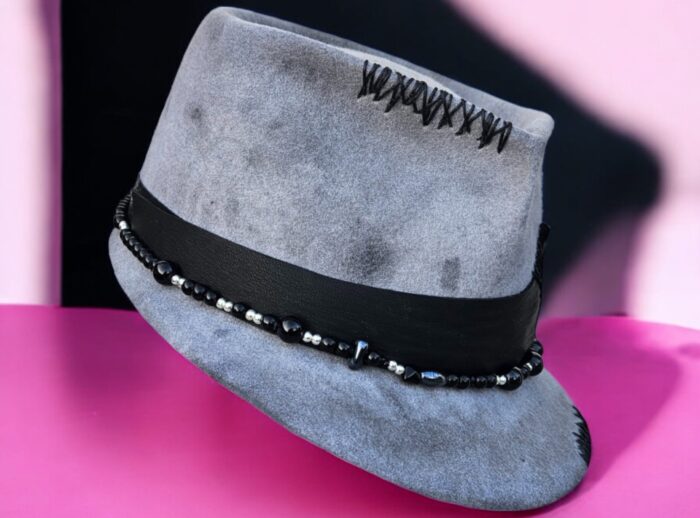 Grey Felt Cap - 57 cm - Image 3