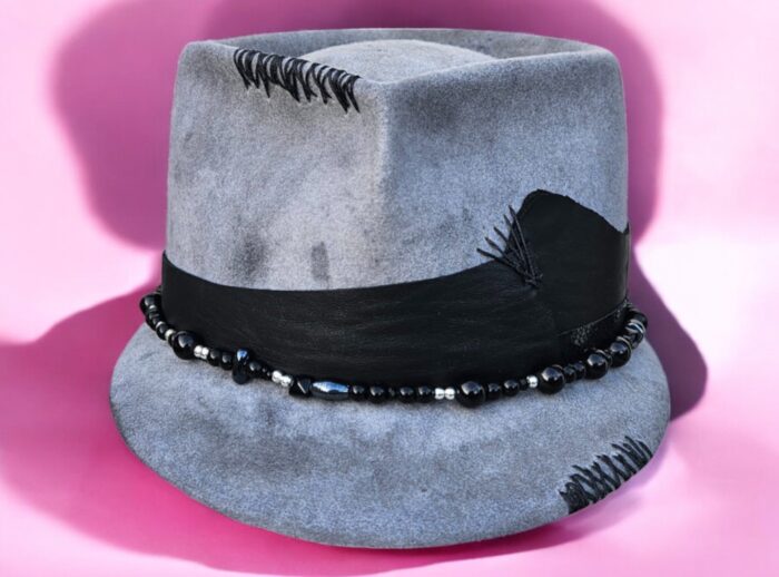 Grey Felt Cap - 57 cm - Image 4