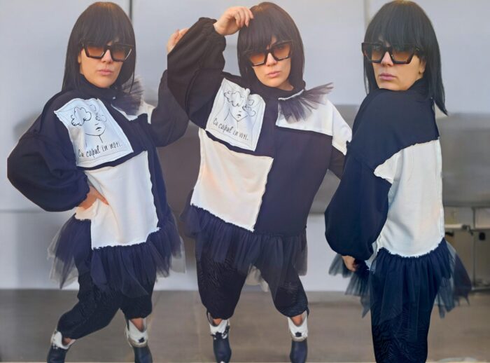 Bluza- Cu capul in Nori