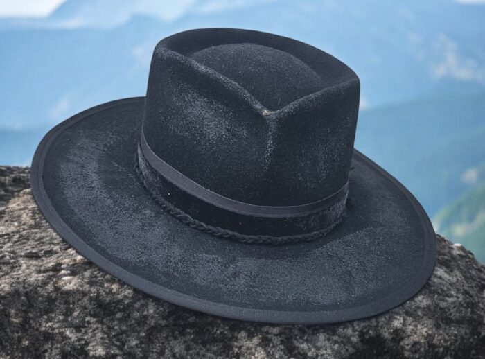 Full Black Hat - 57 cm - Image 4