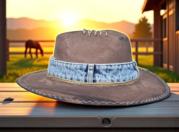 Brown Simplicity Hat- ONE SIZE - Image 4