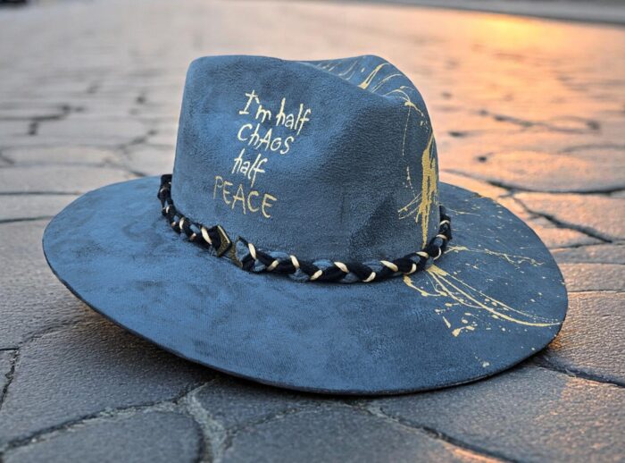 Blue Gold Chaos Hat - Image 2