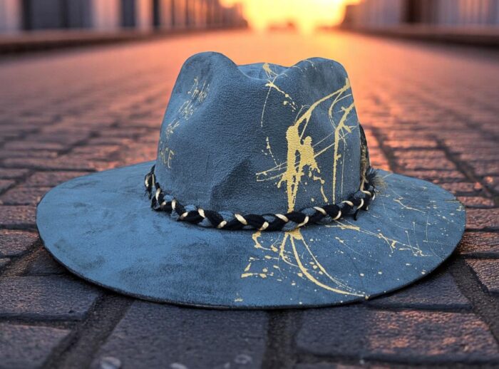 Blue Gold Chaos Hat - Image 4