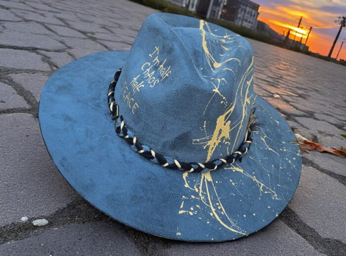 Blue Gold Chaos Hat - Image 5