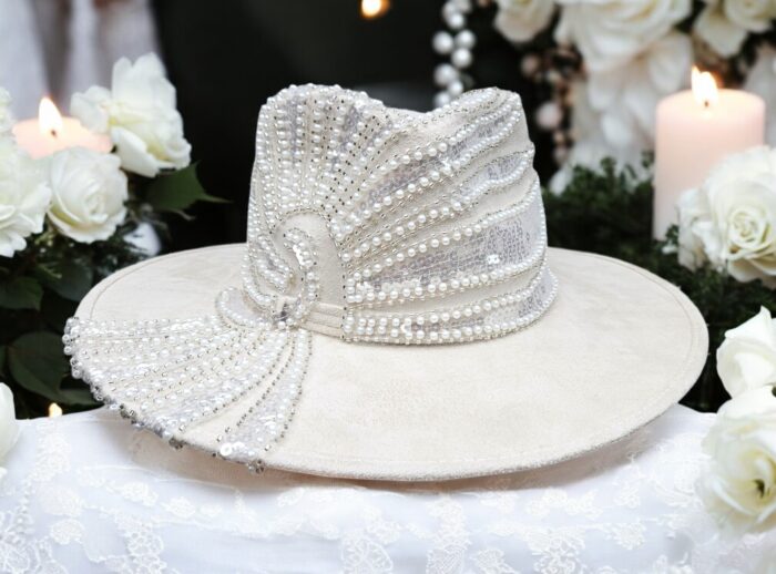 Pearl Bridal Hat