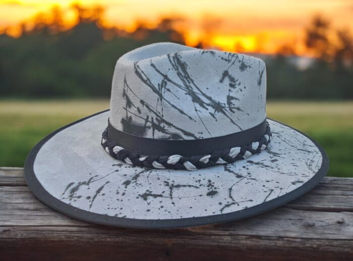 Grey Black Chaos Hat - Image 4