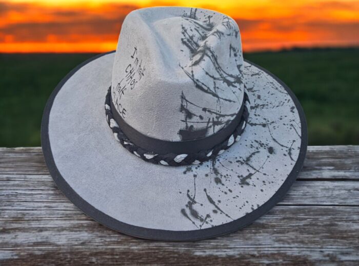 Grey Black Chaos Hat - Image 5