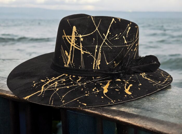 Half/Half Hat- Gold - Image 4