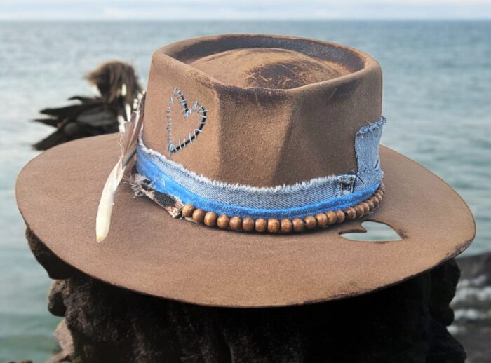 Rustic Soul Felt Hat - 57cm - Image 7