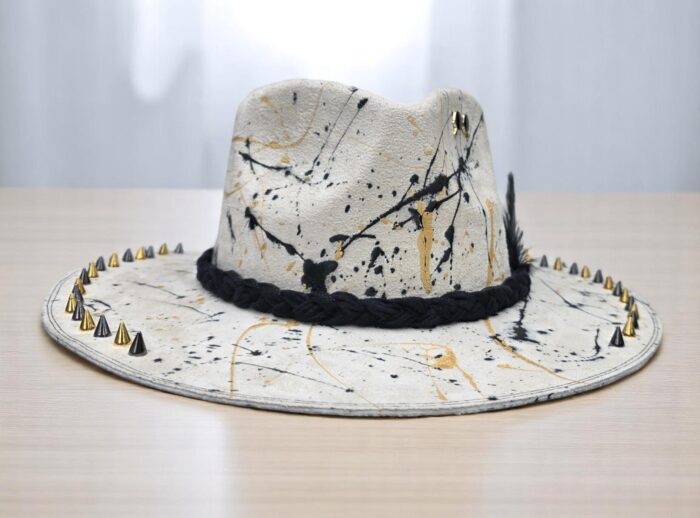Hand-braided Hat- One Size - Image 3